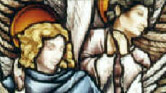 Nativity window (detail)