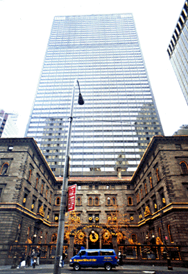 The New York Palace Hotel with Villard Houses and courtyard